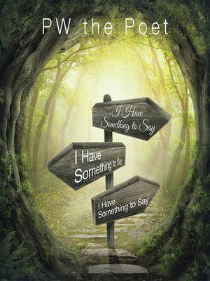 cover image of I Have Something to Say